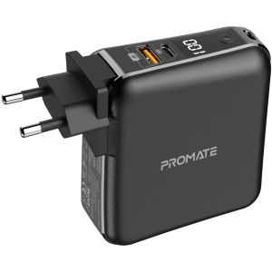 УМБ Promate PowerPack-PD20 15000 mAh, USB-QC 3.0, USB-C PD 20W Black (powerpack-pd20.black)