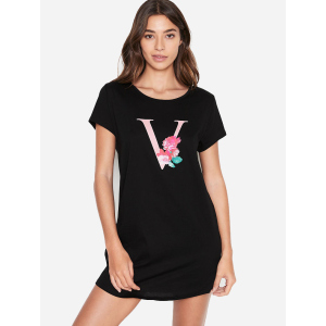 Домашнее платье Victoria's Secret 358415044 XS Черное (1159753631) в Черновцах