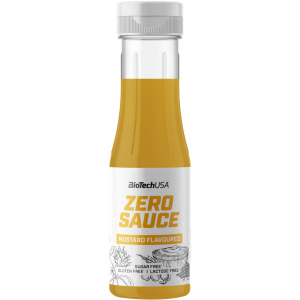 Замінник живлення BioTech Zero Sauce 350 мл Гірчиця (5999076233137) в Чернівцях