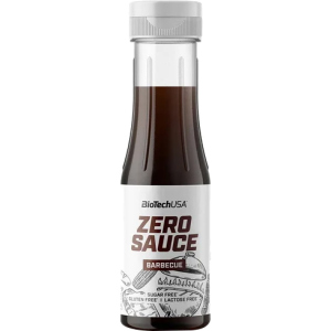 Заменитель питания BioTech Zero Sauce 350 мл Барбекю (5999076233151) ТОП в Черновцах