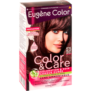 Фарба для волосся Eugene Perma без аміаку Color &amp; Care 5.5 Світлий Шатен Червоне Дерево 125 мл (3140100336245) краща модель в Чернівцях