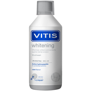 Ополіскувач для ротової порожнини Dentaid Vitis Whitening 500 мл (8427426061927) в Чернівцях