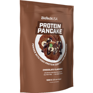 Заменитель питания BioTech Protein Pancake 1000 г Шоколад (5999076236206) лучшая модель в Черновцах