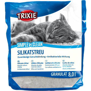 Наповнювач для котячого туалету Trixie SimplenClean Силікагелевий поглинаючий 3.6 кг 8 л (4047974040201) краща модель в Чернівцях