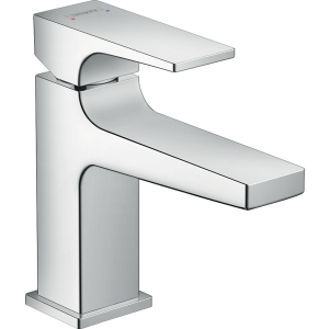 Змішувач Hansgrohe Metropol 100 для умивальника з донним клапаном push-open Chrome (32500000) надійний