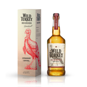 Бурбон Wild Turkey до 8 лет выдержки 0.7 л 40.5% в подарочной коробке (4820180020270) в Черновцах