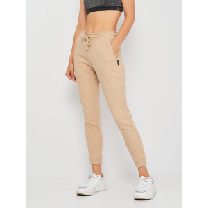 Спортивні штани Outhorn HOL21-SPDD613-83S S Beige (5903609493967) краща модель в Чернівцях