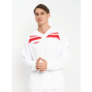 Жіночий лонгслів Umbro Enfield Jersey L/S 697469A61 XL Білий (5051661295538) ТОП в Чернівцях