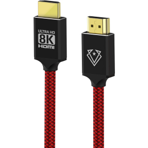 Кабель Vertux VertuLink-150 HDMI 2.1 UltraHD-8K HDR eARC 1.5 м Bloodyred (vertulink-150.bloodyred) ТОП в Чернівцях