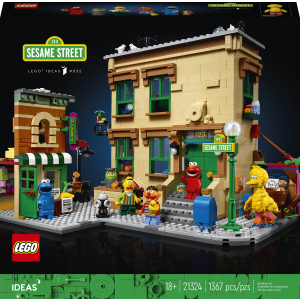 Конструктор LEGO Ideas Улица Сезам 123 1367 деталей (21324) (5702016819953) ТОП в Черновцах