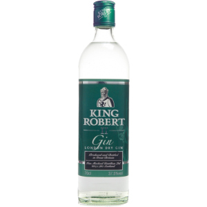 Джин King Robert II Distilled London Dry Gin 0.7 л 37.5% (5010852001976) лучшая модель в Черновцах