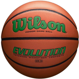 Мяч баскетбольный Wilson Evolution 295 game ball gr size7 (WTB0595XB0701) в Черновцах