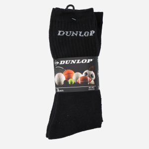 Комплект шкарпеток Dunlop 871125207884 41-45 Чорний (8711252078847) краща модель в Чернівцях