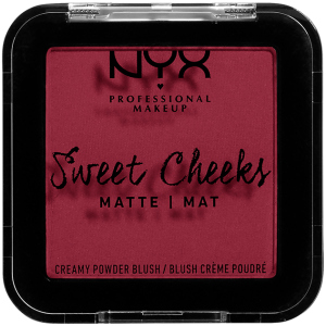 Рум'яна NYX Professional Makeup Sweet Cheeks Creamy Powder Blush Matte з матовим фінішом 07 Risky Bs 5 г (800897192273) в Чернівцях