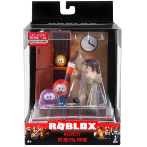 Игровая коллекционная фигурка Roblox Jazwares Series Meep City: Principal Panic W6 (ROB0261) рейтинг