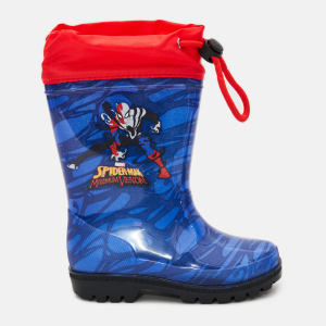 Резиновые сапоги Disney Perletti Spiderman 98072 30-31 Синие (8015831980723) ТОП в Черновцах