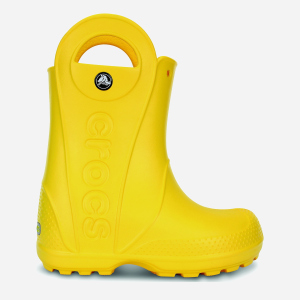 Гумові чоботи Crocs Handle Rain Boot Kids 12803-730-J3 34 Yellow (0887350027877) краща модель в Чернівцях