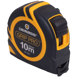 Рулетка измерительная Demass Grip Pro 10 м (RR 10025) в Черновцах