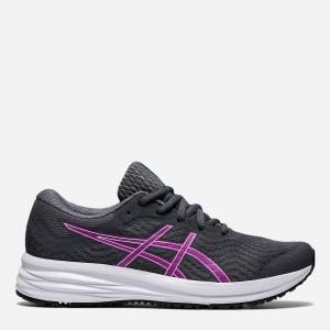 хорошая модель Кроссовки ASICS Patriot 12 1012A705-023 37 (6) 23 см Серые с бордовым (4550329347868)