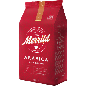 Кава Lavazza Merrild Arabica смажена в зернах 1000 г (8000070201347) в Чернівцях