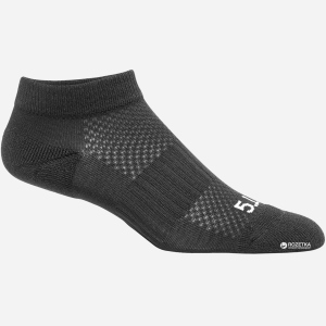 Носки тренировочные 5.11 Tactical PT Ankle Sock - 3 Pack (3 пары) 10035 L Black (2000980428755) лучшая модель в Черновцах