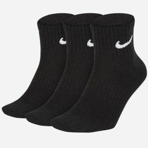 Набор носков Nike U Nk Everyday Ltwt Ankle 3pr SX7677-010 46-50 (XL) 3 пары (888407237454) лучшая модель в Черновцах