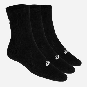 Набор носков ASICS Crew Sock 3ppk 155204-0900 39-42 (II ) 3 пары Черный (8718837138293) лучшая модель в Черновцах