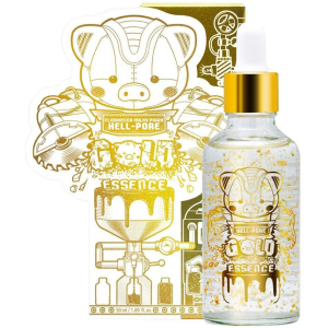 Есенція для обличчя Elizavecca Milky Piggy Hell-Pore Gold Essence з частинками 24к золота 50 мл (8809624500086) краща модель в Чернівцях