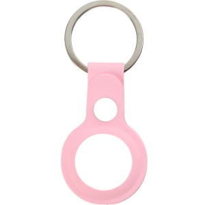 Чохол-брелок ArmorStandart Silicone Ring with Button для Apple AirTag Pink краща модель в Чернівцях