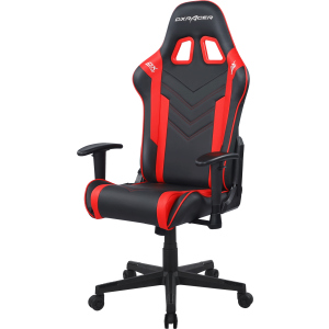 купить Кресло DXRacer P Series PU кожа, нейлоновое основание Черно-красное (GC-P132-NR-F2-NVF)