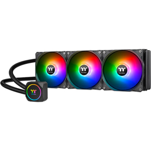 Система жидкостного охлаждения Thermaltake TH360 ARGB Sync AIO Liquid Cooler (CL-W300-PL12SW-A) лучшая модель в Черновцах