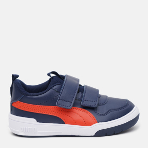 хорошая модель Кроссовки детские Puma Multiflex Sl V Ps 38074002 28 (10) Peacoat-Grenadine (4063699511291)