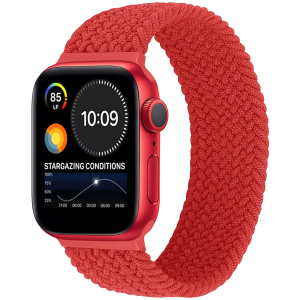 Ремешок Promate Fusion-40M для Apple Watch 38-40 мм 1/2/3/4/5/6/SE Red (fusion-40m.red) в Черновцах