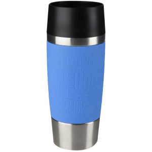 Термокухоль Tefal Travel Mug блакитний 0.36 л (K3086114) краща модель в Чернівцях