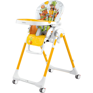 Стульчик для кормления Peg-Perego Prima Pappa Follow Me Fox & Friends (IH01000000FOX38) (8005475390955) ТОП в Черновцах