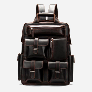 Чоловічий рюкзак з натуральної шкіри Vintage leather-14711
