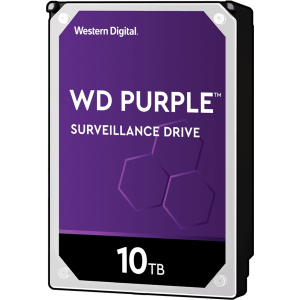 Жесткий диск Western Digital Purple 10TB 7200rpm 256MB WD102PURZ 3.5 SATA III