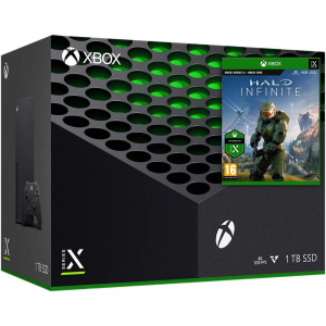 Microsoft Xbox Series X 1Tb + Halo Infinite (російська версія) краща модель в Чернівцях