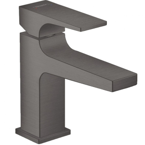 Змішувач для умивальника Hansgrohe Metropol 100 із донним клапаном push-open, Brushed Black Chrome (32500340) ТОП в Чернівцях