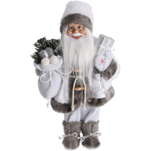 Фігура діда морозу Christmas Decoration 22x16x57 см (ASK000310) ТОП в Чернівцях