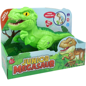 хорошая модель Игрушка Dragon-I Джуниор Мегазавр. Моя первая прогулка T-REX Зеленый (4894166169536-2)