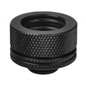 Фітинг для СВО ThermalTake Pacific G1/4 PETG Tube Compression 16mm OD - Black (CL-W092-CA00BL-A) ТОП в Чернівцях