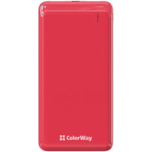 УМБ ColorWay 10000 mAh Slim 18W Red (CW-PB100LPG3RD-PD) рейтинг