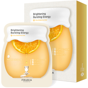 Набір тканинних масок для обличчя Frudia Citrus Brightening Mask Освітлює 10 шт (8803348045311) в Чернівцях