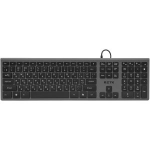 Клавіатура провідна RZTK KB 210 USB Grey