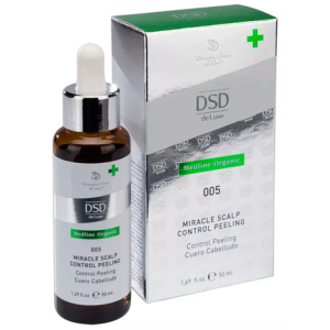 Пілінг для шкіри голови DSD de Luxe 005 Medline Organic Miracle Scalp Control Peeling 50 мл (8437013722216)