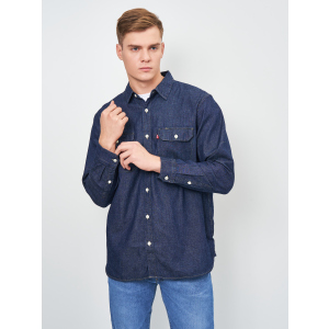 Рубашка джинсовая Levi's Jackson Worker 19573-0135 S Lt Wt Cotton Hemp Rinse (5400898766401) ТОП в Черновцах