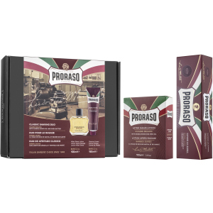 Подарочный набор для бритья Proraso Деликатное бритье и уход для жесткой щетины с сандаловым маслом и маслом дерева Ши Крем 150 мл + Лосьон 100 мл (8004395004775) лучшая модель в Черновцах