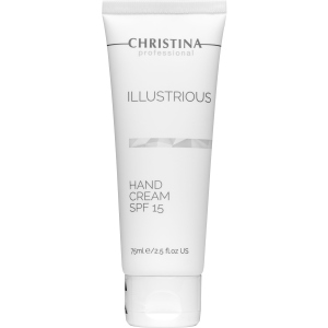 Защитный крем для рук Christina Illustrious Hand Cream SPF 15 75 мл (7290100365137) лучшая модель в Черновцах