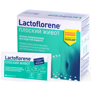 Біологічно активна добавка Lactoflorene Плоский живіт 20 пакетиків (8004995458770) ТОП в Чернівцях